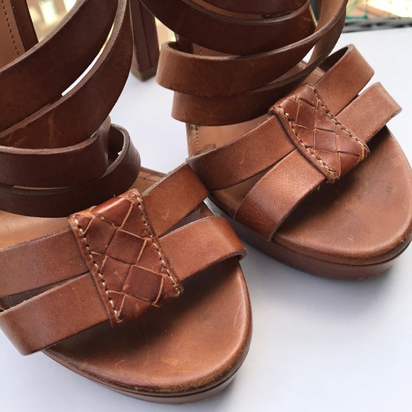 🎉HP🎉 BOTTEGA VENETA Platform Sandals Size 39/9 - Picture 15 of 16